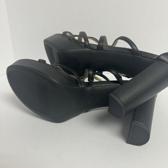 Naturalizer Womens Neona Black Strappy Sandals, Size 11 M - Picture 4 of 5